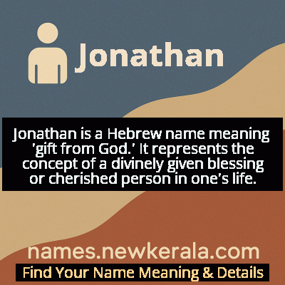 Jonathan Name Meaning and Origin