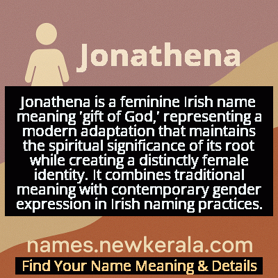 Jonathena Name Meaning and Origin