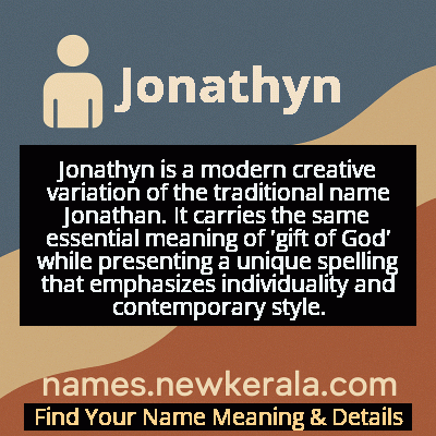 Jonathyn Name Meaning and Origin