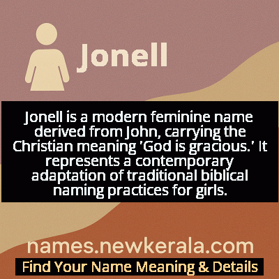 Jonell Name Meaning and Origin