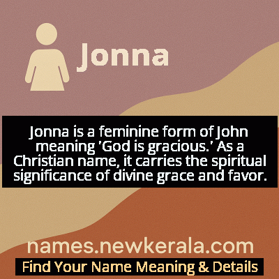 Jonna Name Meaning and Origin