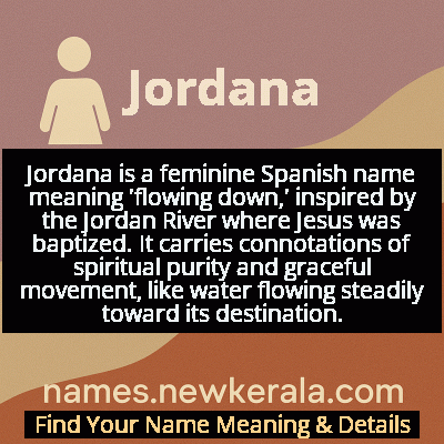 Jordana Name Meaning and Origin