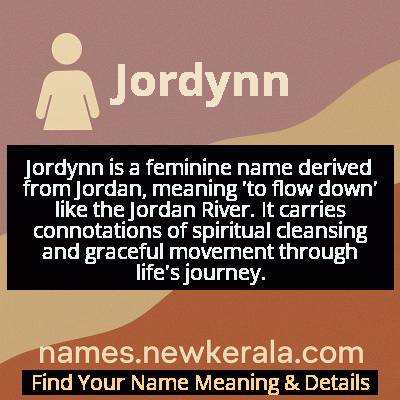 Jordynn Name Meaning and Origin