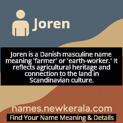 Joren Name Meaning and Origin