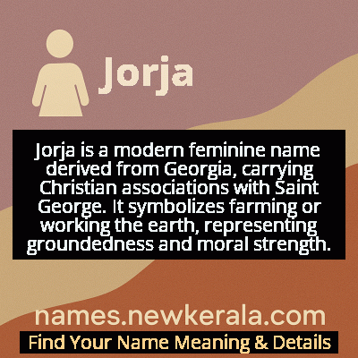 Jorja Name Meaning and Origin