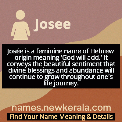 Josee Name Meaning and Origin