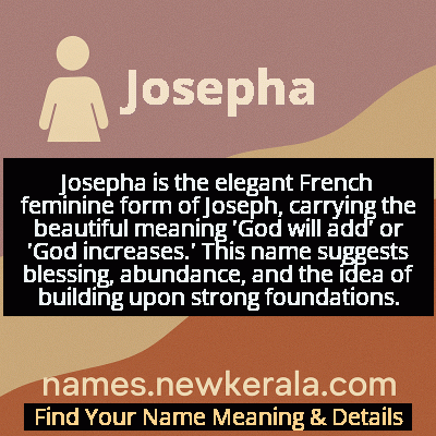 Josepha Name Meaning and Origin