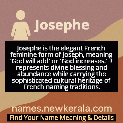 Josephe Name Meaning and Origin