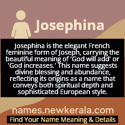 Josephina Name Meaning and Origin
