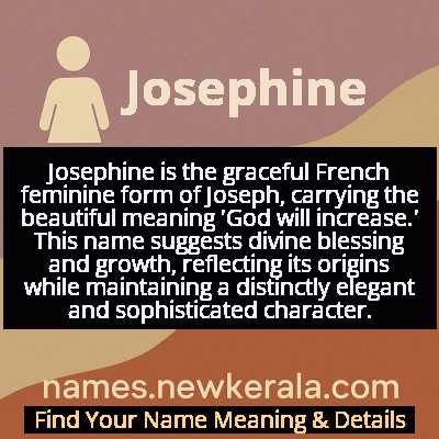 Josephine Name Meaning and Origin