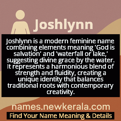 Joshlynn Name Meaning and Origin