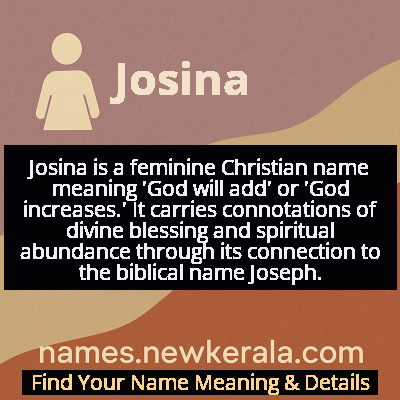 Josina Name Meaning and Origin