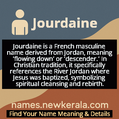 Jourdaine Name Meaning and Origin