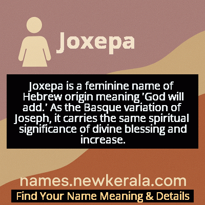 Joxepa Name Meaning and Origin
