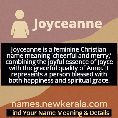 Joyceanne Name Meaning and Origin