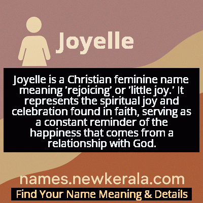 Joyelle Name Meaning and Origin
