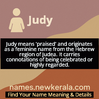 Judy Name Meaning and Origin