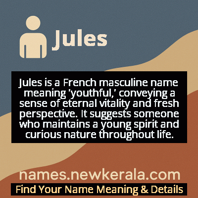 Jules Name Meaning and Origin
