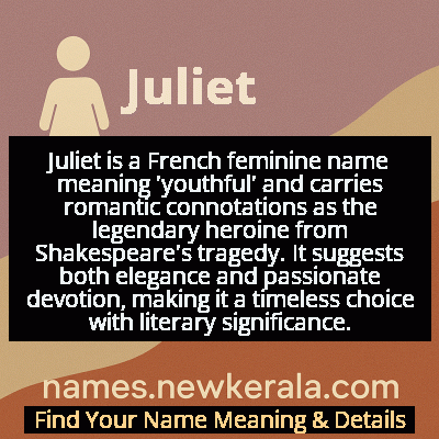 Juliet Name Meaning and Origin