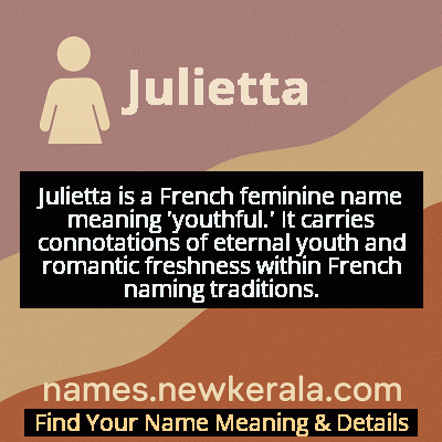 Julietta Name Meaning and Origin