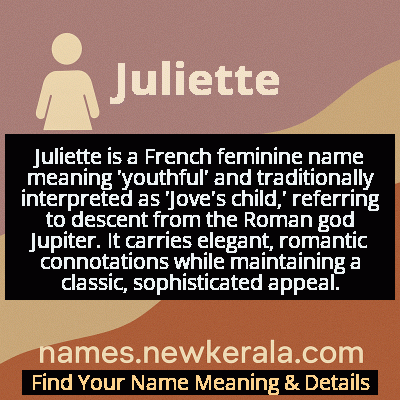 Juliette Name Meaning and Origin