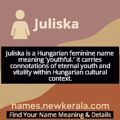 Juliska Name Meaning and Origin