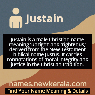 Justain Name Meaning and Origin