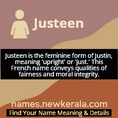 Justeen Name Meaning and Origin