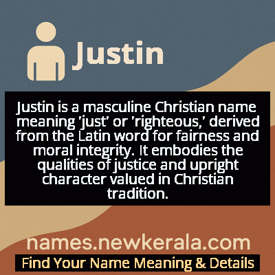 Justin Name Meaning and Origin