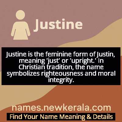 Justine Name Meaning and Origin