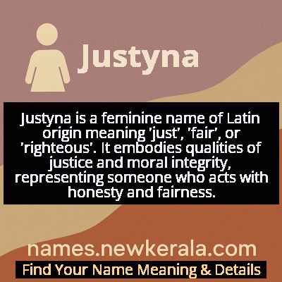 Justyna Name Meaning and Origin