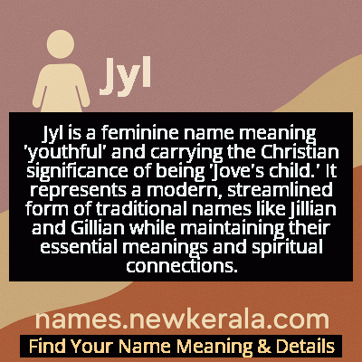 Jyl Name Meaning and Origin