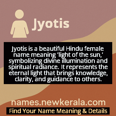 Jyotis Name Meaning and Origin