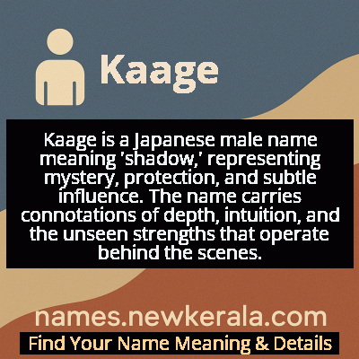Kaage Name Meaning and Origin