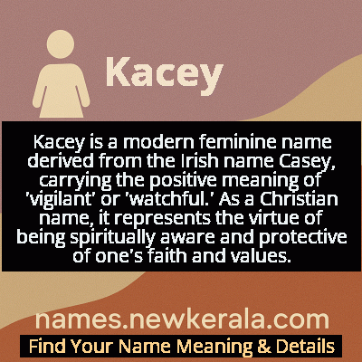 Kacey Name Meaning and Origin