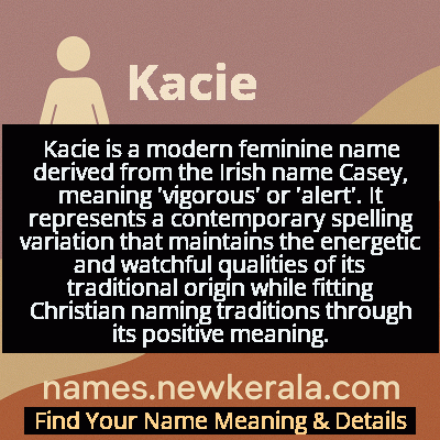 Kacie Name Meaning and Origin