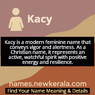 Kacy Name Meaning and Origin