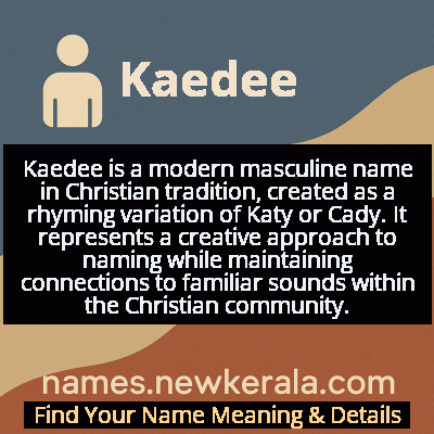 Kaedee Name Meaning and Origin