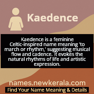 Kaedence Name Meaning and Origin
