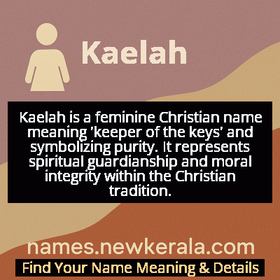 Kaelah Name Meaning and Origin