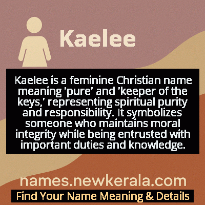 Kaelee Name Meaning and Origin
