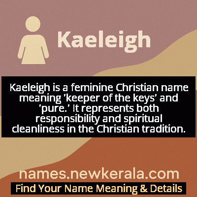 Kaeleigh Name Meaning and Origin