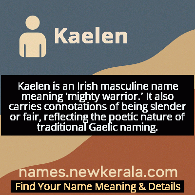 Kaelen Name Meaning and Origin
