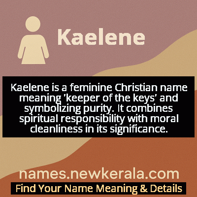 Kaelene Name Meaning and Origin
