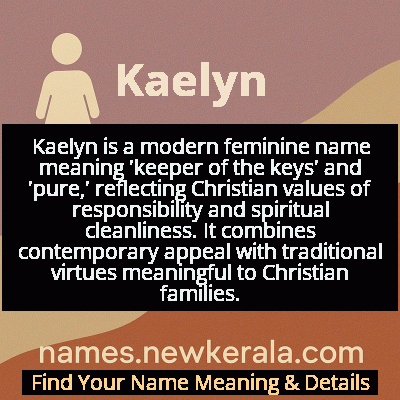 Kaelyn Name Meaning and Origin