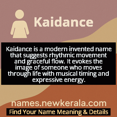 Kaidance Name Meaning and Origin