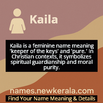 Kaila Name Meaning and Origin