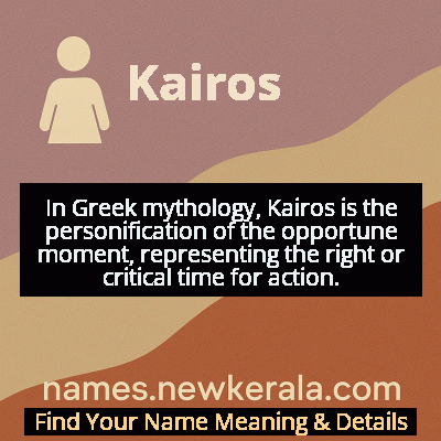 Kairos Name Meaning and Origin