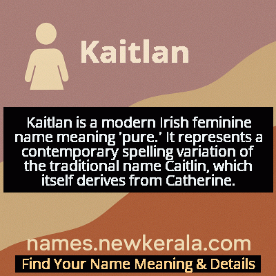 Kaitlan Name Meaning and Origin