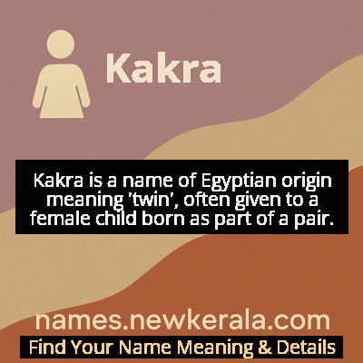 Kakra Name Meaning and Origin